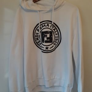 Fendi Logo Print Hoodie
